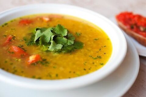 Zuppa lente