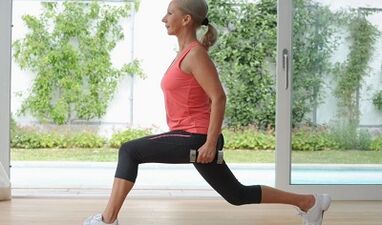 Grandi affondi per perdere peso